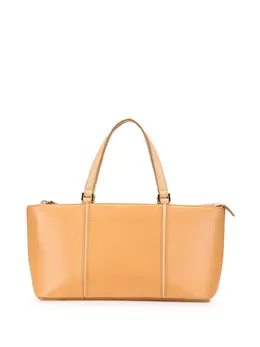 Burberry Pre-Owned: Коричневая сумка-шоппер 