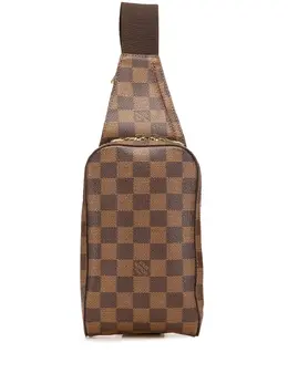 Louis Vuitton Pre-Owned: Коричневая сумка через плечо 