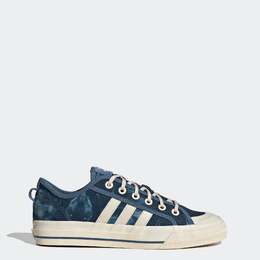Adidas: Синие кеды 