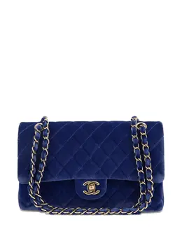 CHANEL Pre-Owned: Синяя сумка 