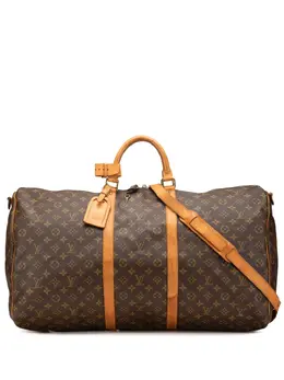 Louis Vuitton Pre-Owned: Коричневая сумка 