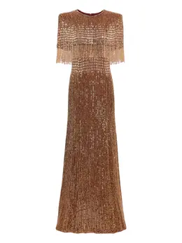 Jenny Packham: Золотое платье 
