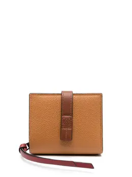 LOEWE: Коричневый кошелёк 