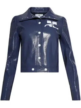 Courrèges: Голубая куртка 