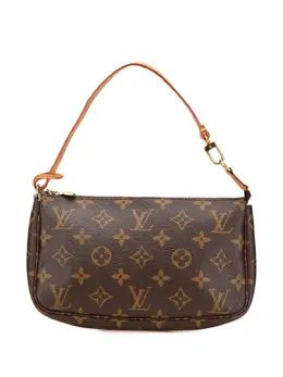Louis Vuitton Pre-Owned: Коричневая сумка 