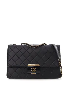 CHANEL Pre-Owned: Чёрная сумка 
