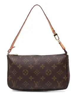 Louis Vuitton Pre-Owned: Коричневая сумка 