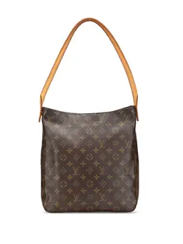 Louis Vuitton Pre-Owned: Коричневая сумка 