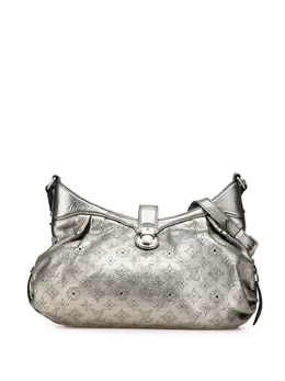 Louis Vuitton Pre-Owned: Серебристая сумка через плечо 