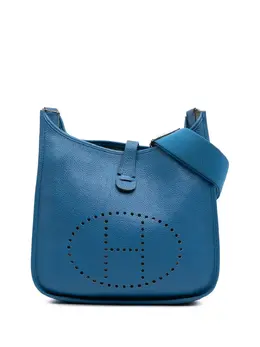 Hermès Pre-Owned: Голубая сумка через плечо 