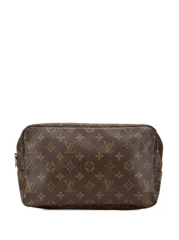 Louis Vuitton Pre-Owned: Коричневый клатч 