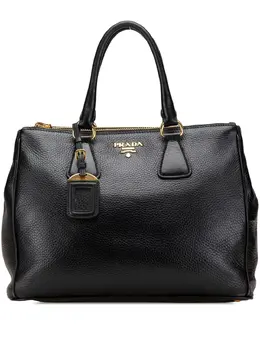 Prada Pre-Owned: Чёрная сумка-шоппер 
