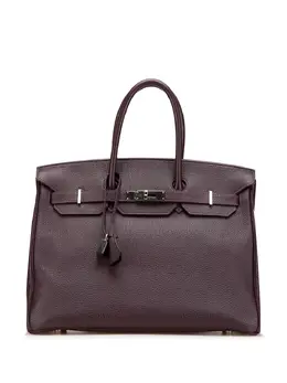 Hermès Pre-Owned: Фиолетовая сумка 