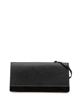 Louis Vuitton Pre-Owned: Чёрная сумка 