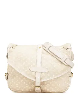 Louis Vuitton Pre-Owned: Коричневая сумка через плечо 