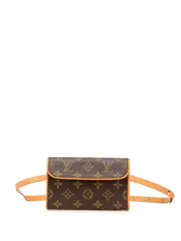Louis Vuitton Pre-Owned: Коричневая сумка 