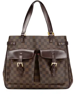 Louis Vuitton Pre-Owned: Коричневая сумка-шоппер 