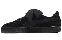 PUMA: Чёрные кроссовки  Suede