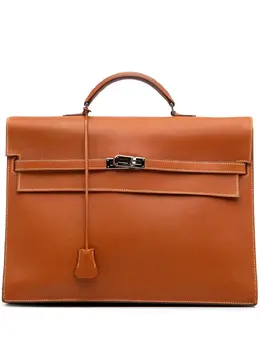 Hermès Pre-Owned: Коричневая сумка 