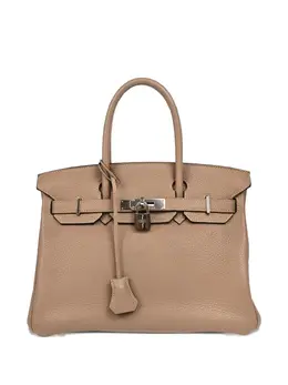 Hermès Pre-Owned: Бежевая сумка 