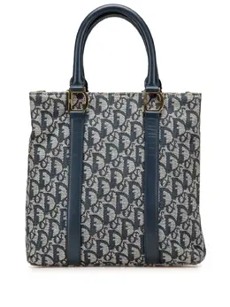 Christian Dior Pre-Owned: Голубая сумка-шоппер 