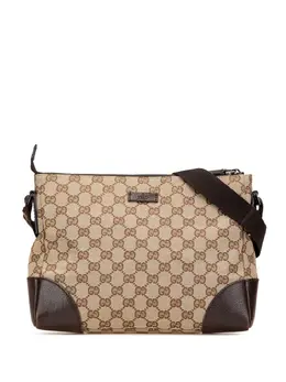 Gucci Pre-Owned: Коричневая сумка через плечо 
