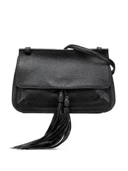 Gucci Pre-Owned: Чёрная сумка через плечо 