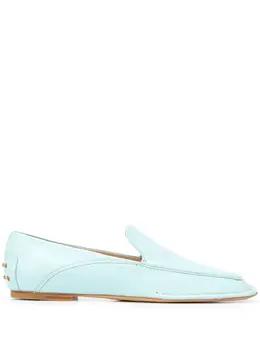 Tod's: Светлые лоферы 