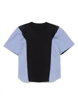 sacai: Футболка в полоску 