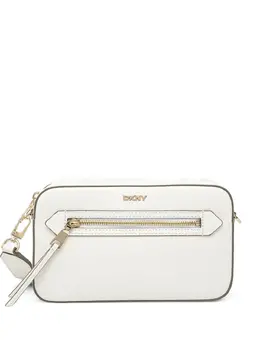 DKNY: Белая сумка через плечо 