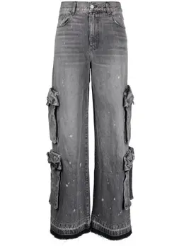 AMIRI: Тёмные джинсы 
