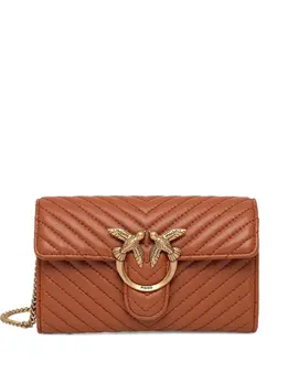 PINKO: Коричневая сумка  Love