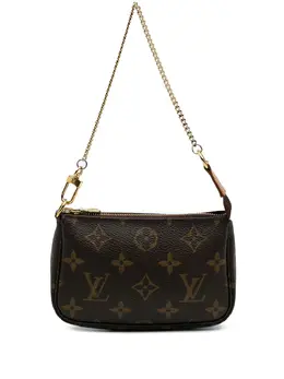 Louis Vuitton Pre-Owned: Коричневая сумка 