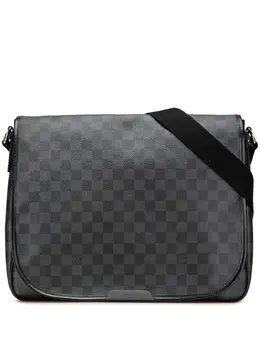 Louis Vuitton Pre-Owned: Чёрная сумка через плечо 