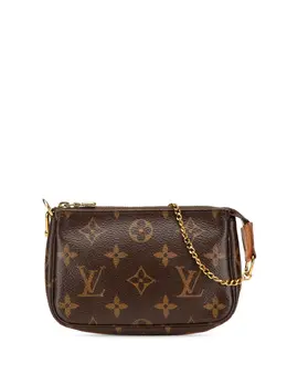 Louis Vuitton Pre-Owned: Коричневая сумка 