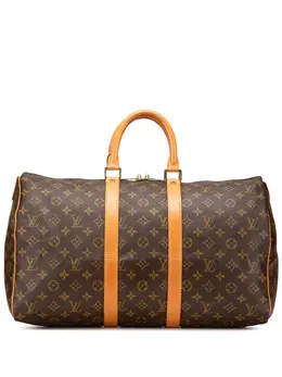 Louis Vuitton Pre-Owned: Коричневая сумка 