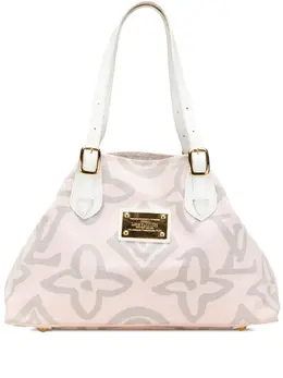 Louis Vuitton Pre-Owned: Розовая сумка-шоппер 