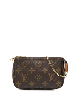Louis Vuitton Pre-Owned: Коричневая сумка 