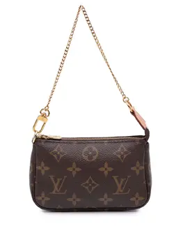 Louis Vuitton Pre-Owned: Коричневая сумка 
