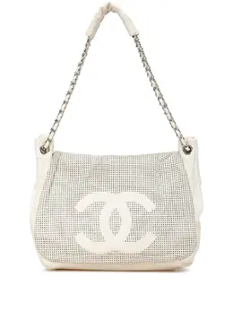 CHANEL Pre-Owned: Белая сумка 