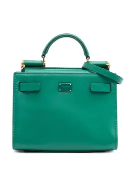 Dolce & Gabbana Pre-Owned: Зелёная сумка 