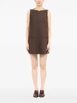 MM6 Maison Margiela: Платье в полоску 