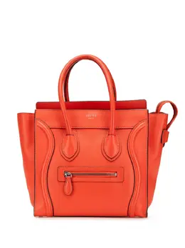 Céline Pre-Owned: Оранжевая сумка-шоппер 
