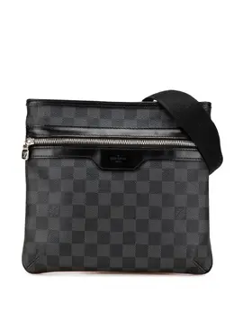 Louis Vuitton Pre-Owned: Чёрная сумка через плечо 