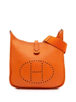Hermès Pre-Owned: Оранжевая сумка через плечо 