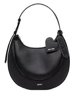 DKNY: Чёрная сумка-шоппер 