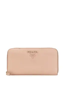 Prada Pre-Owned: Коричневый кошелёк 