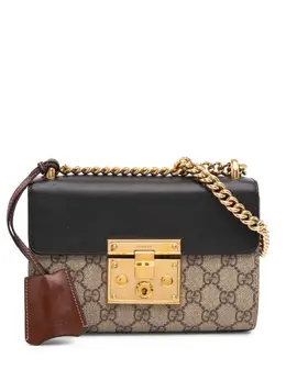 Gucci Pre-Owned: Коричневая сумка через плечо 