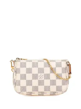 Louis Vuitton Pre-Owned: Голубая сумка 