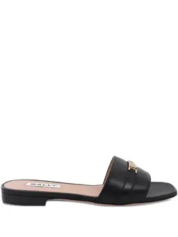 Bally: Чёрные сандалии 